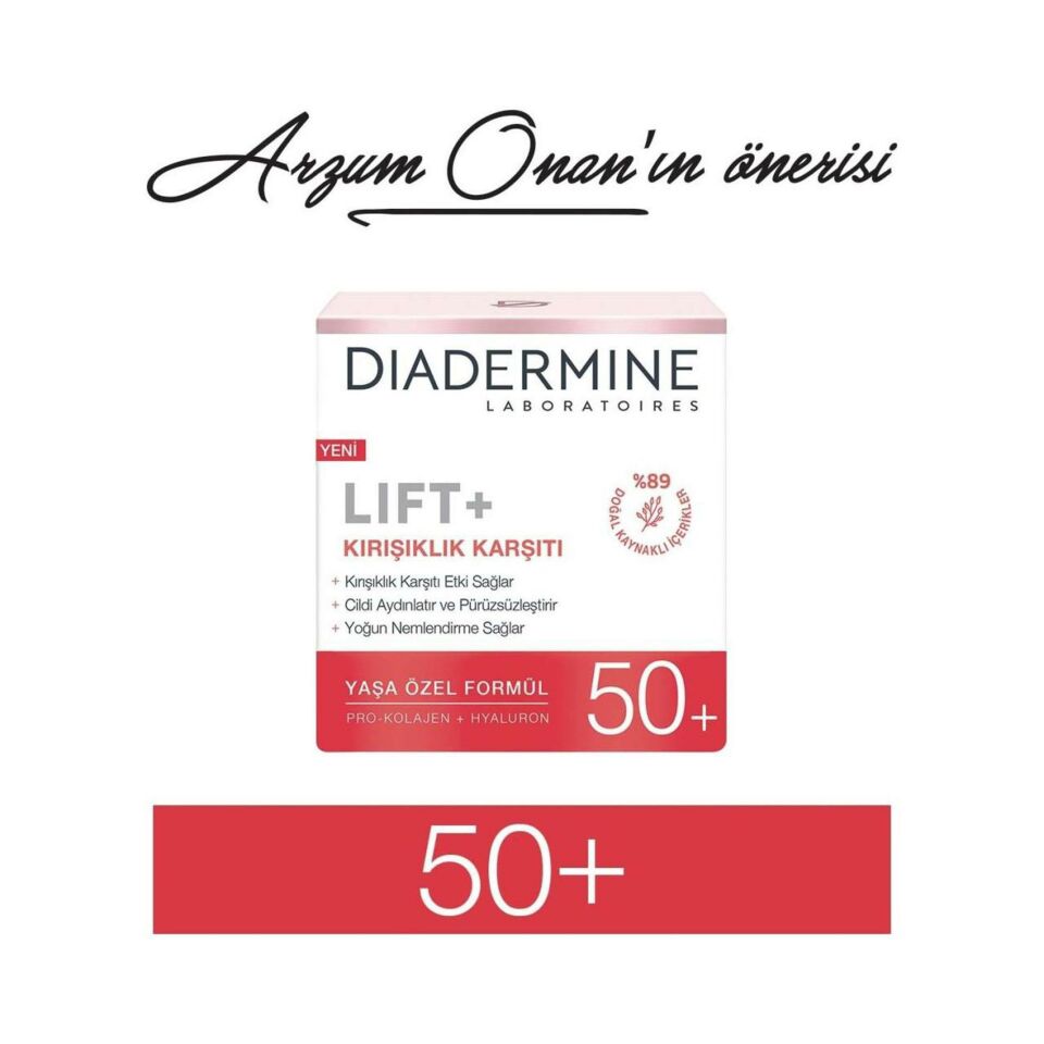 Dıadermıne Kırışıklık Karşıtı Lıft+ 50+ Gündüz Kremi