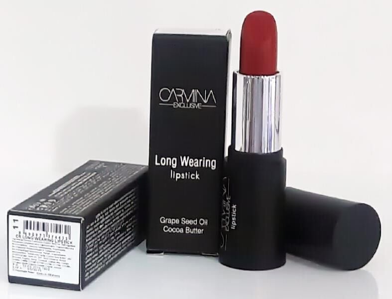 Carmina Long Wearing 11 Lipstick Koyu Kırmızı Ruj