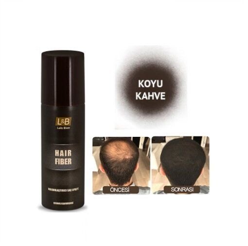 Luis Bien Hair Fiber Koyu Kahve Saç Sprey 100 Ml