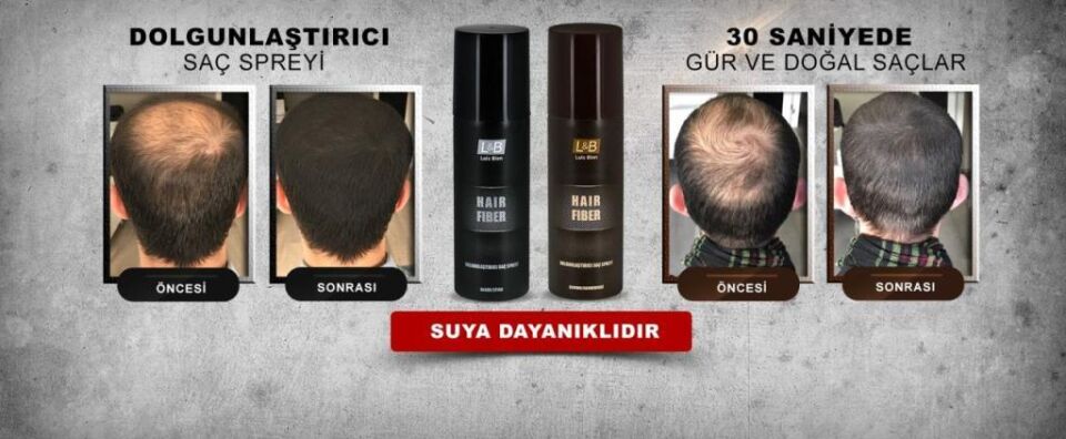 Luis Bien Hair Fiber Koyu Kahve Saç Sprey 100 Ml