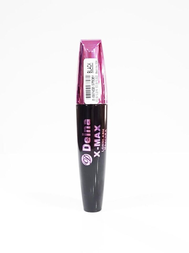 Deina X-Max Maskara Long Lash Black Kıvrımlı ve Hacimli