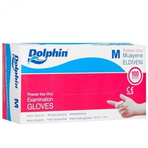 Dolphin Vinyl Muayene Eldveni M Pudrasız