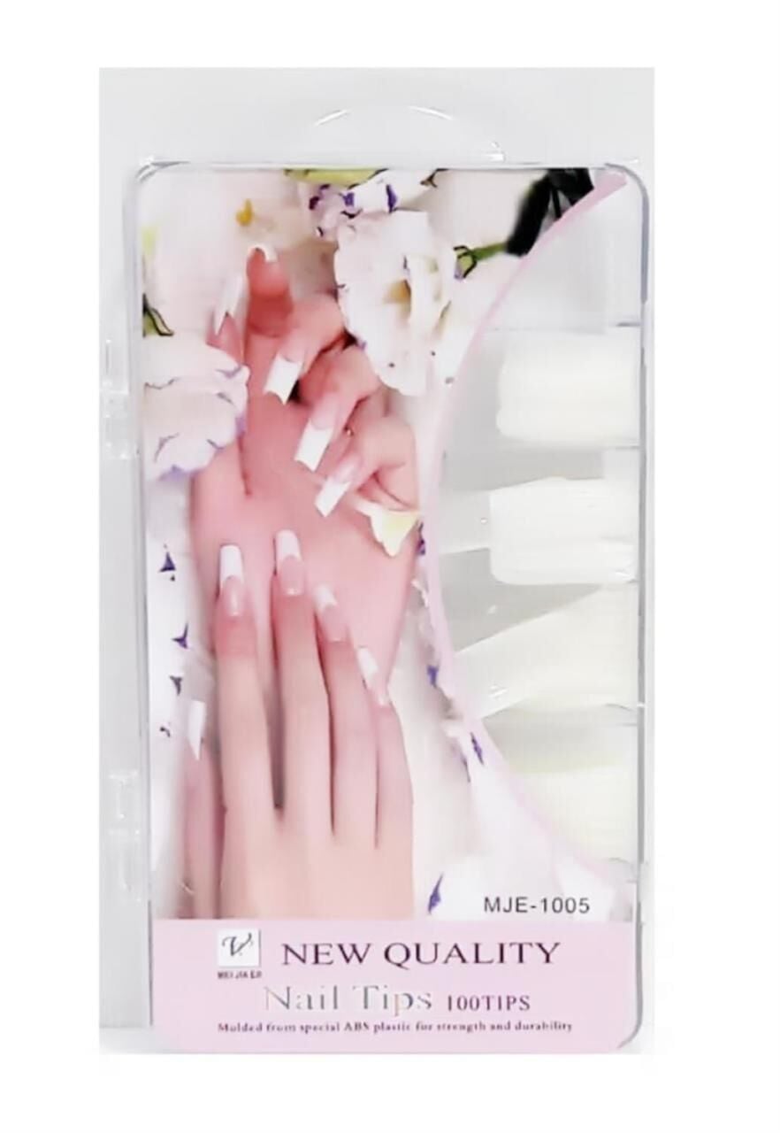 DVL t-9 Takma Tırnak 100 lü Kırık Beyaz Renkte