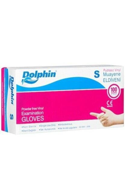 Dolphin Muayene Eldiveni Latex S Pudralı