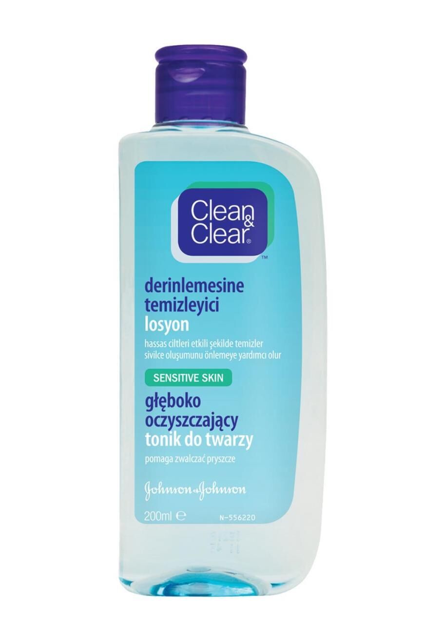 Clean Clear Derinlemesine Temizleyici Losyon 200 ml Hassas Ciltler Sivilce Önlemeye Yardımcı