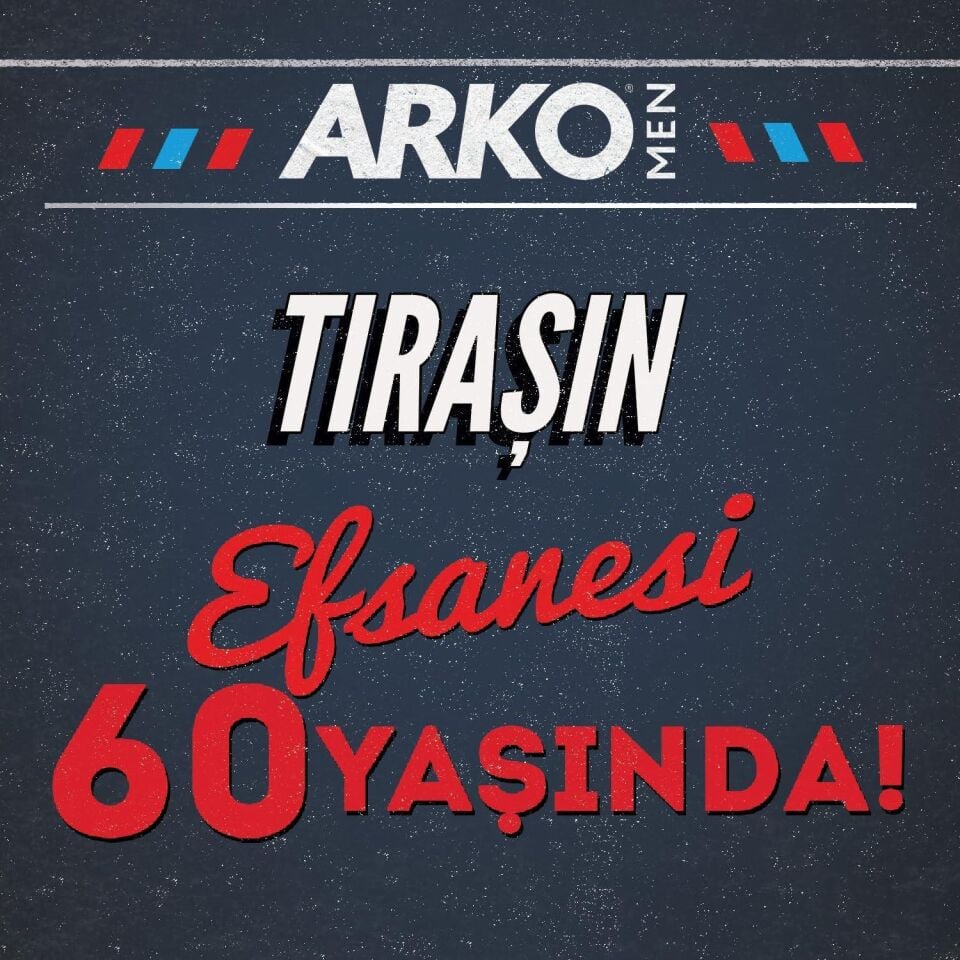 3 Adet X Arko 60. Yıl Özel Efsane Berber Sabunu Kokulu Tıraş Jeli 200 Ml