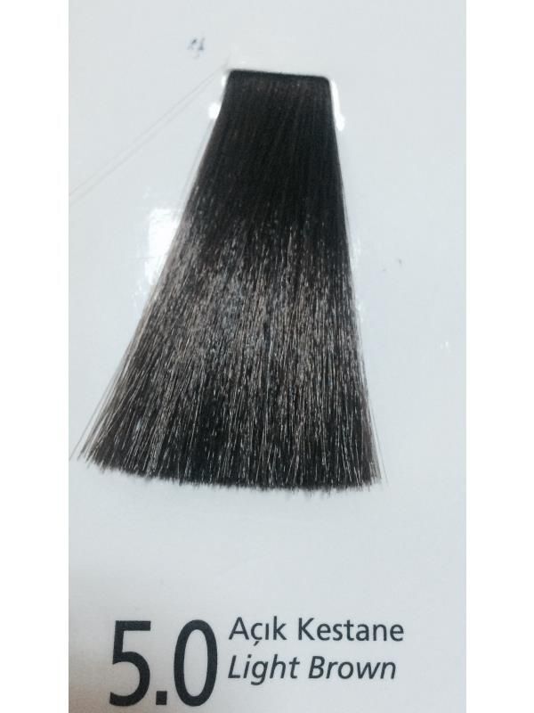 Alix Avien Tüp Saç Boyası 5.0 Açık Kestane + Oksidan Suyu