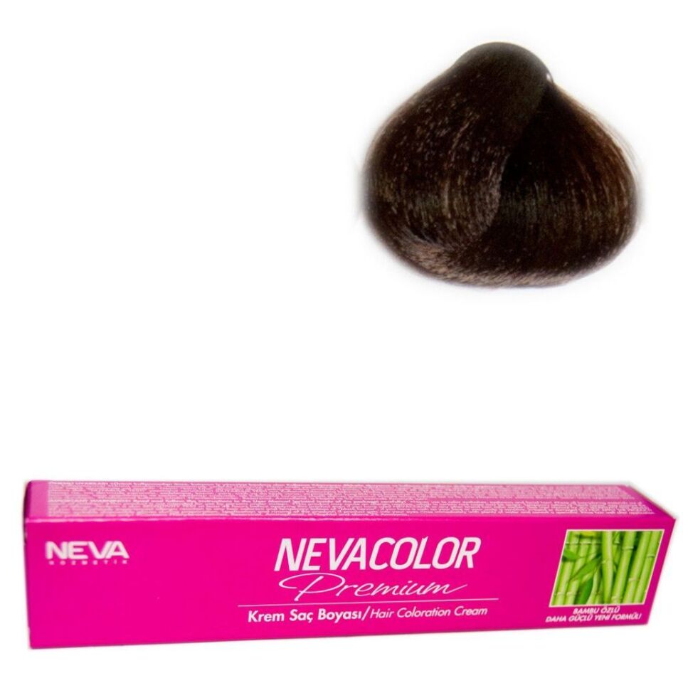 Neva Color Tüp Saç Boyası 5.70 Kakao Kahve 50 Gr + Oksidan Sıvısı 50 Ml