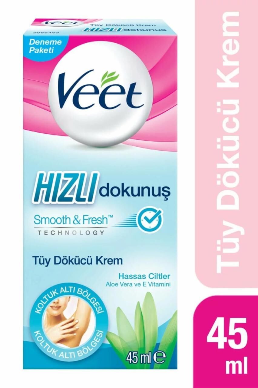 Veet Hızlı Dokunuş Tüy Dökücü Krem 45 ml Hassas