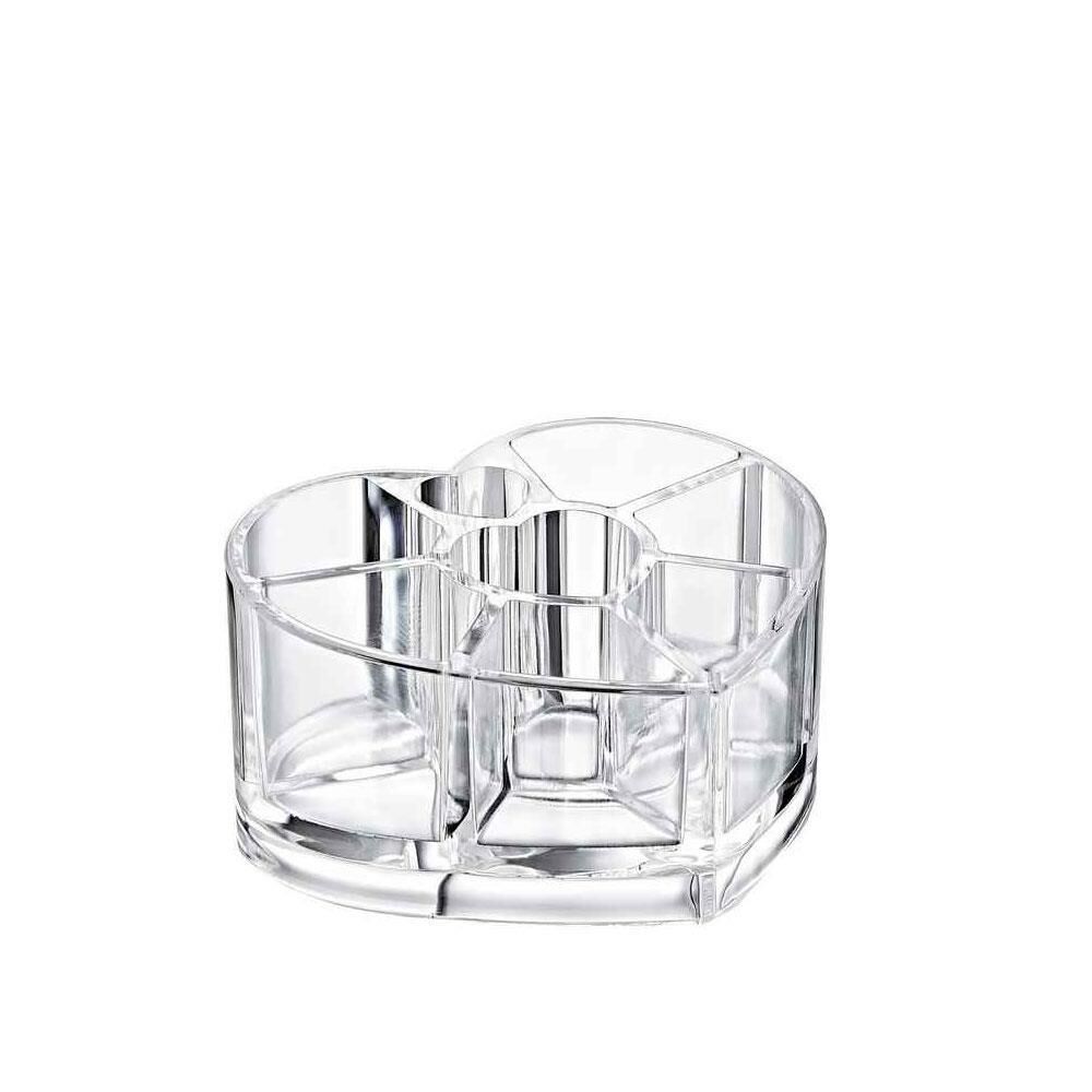 Kalp Şeklinde Makyaj Organizerı 12x10x6 cm