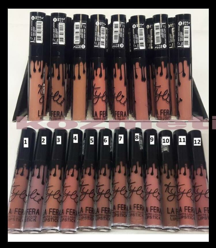 La fera Kylie Matte Likid Kalıcı Fırçalı Ruj 10