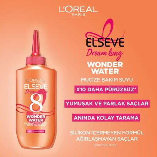 L'oréal Paris Elseve Dream Long Wonder Water Mucize Bakım Suyu 200ML