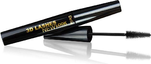 Delia Maskara New Look 3D Kirpikler Siyah 12 ml Silikon Fırça