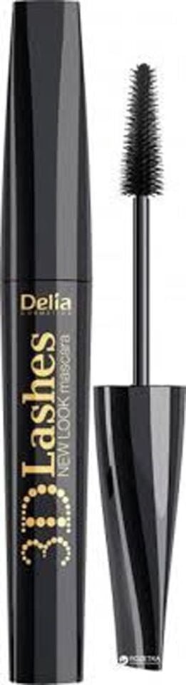 Delia Maskara New Look 3D Kirpikler Siyah 12 ml Silikon Fırça