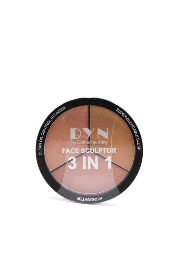 Catherine Arley 01 Dyn 3 IN 1 Face Sculptor Highlighter+Bronzlaştırıcı+Allık