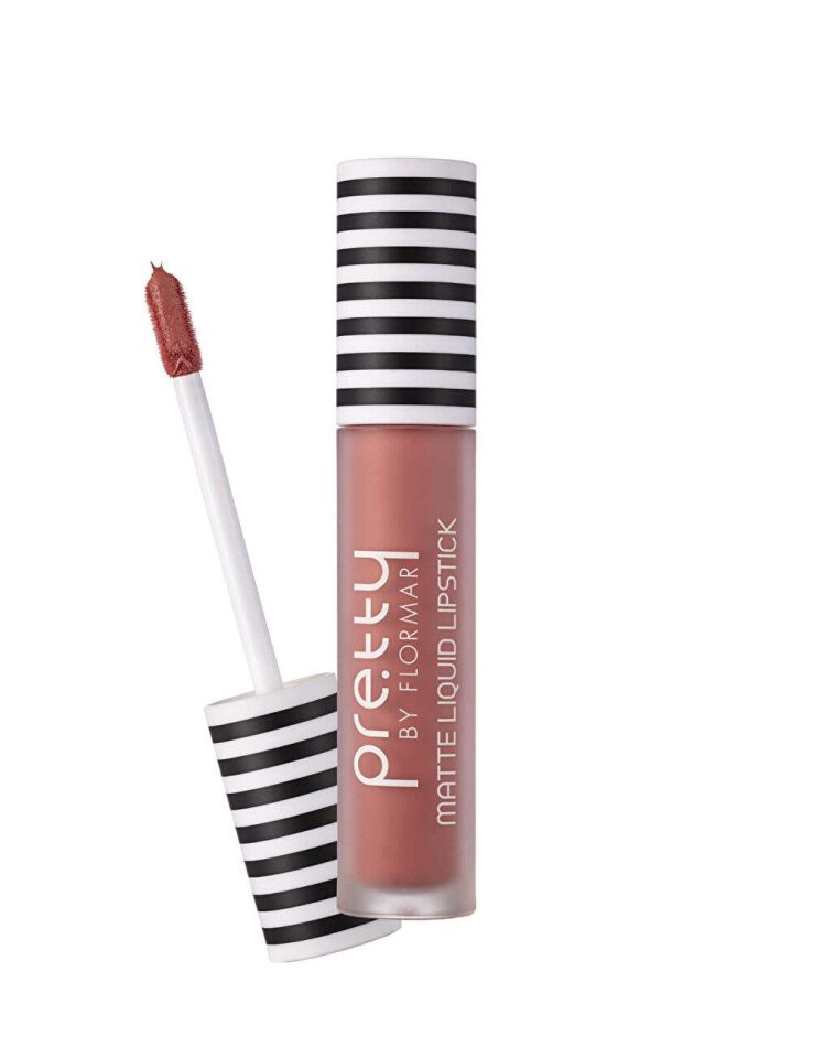 Flormar Mat Likit Ruj - Pretty By Flormar Matte Liquid Lipstick 02 Rosy Nude 8690604462728