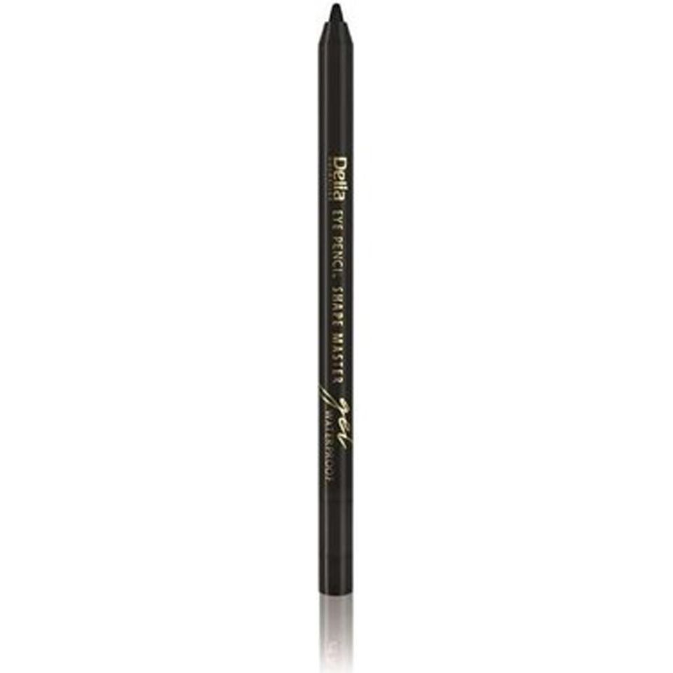 Delia Su Geçirmez Çevirmeli Jel Göz Kalemi Shape Master Siyah 1.2g