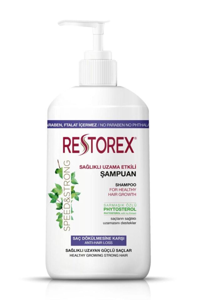 Restorex Şampuan 1000 ml Saç Dökülmesine Karşı Sarmaşık Özlü Extra Direnç