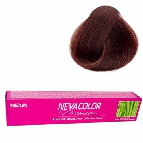 Neva Color Tüp Saç Boyası 5 Açık Kahve  50 Gr + Oksidan Sıvısı 50 Ml