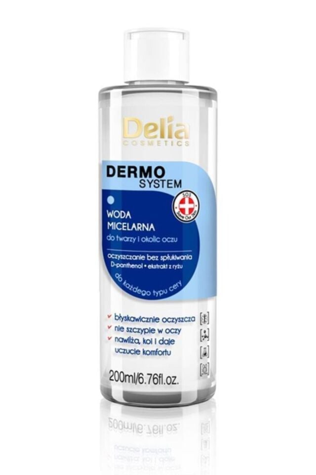 Delia 3 in1 Yüz ve Göz Temizleme Losyonu 200 Ml