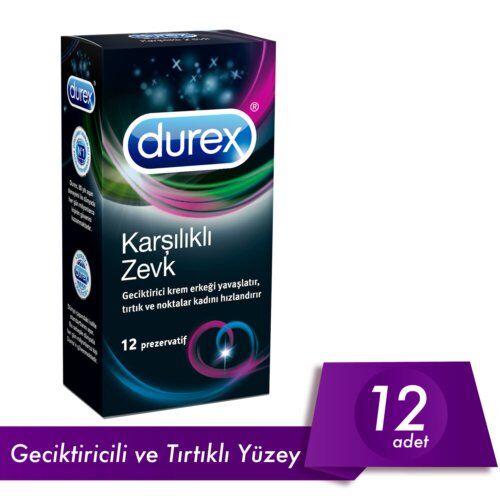 Durex Karşılıklı Zevk Prezervatif 12 li
