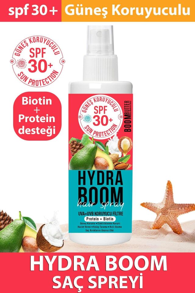 2 Adet x Procsin Boom Butter Hydra Boom Güneş Koruyuculu Spf30+ Saç Bakım Kremi Sprey 110 Ml