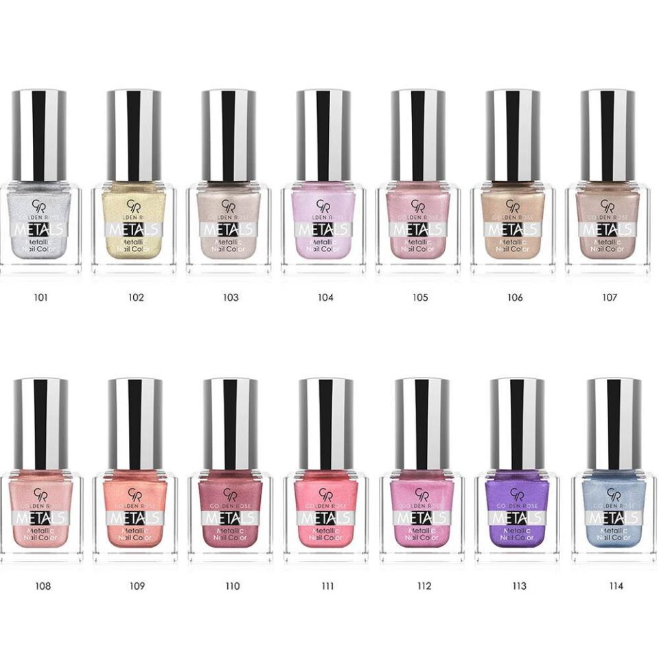 Golden Rose Metals Metallic Nail Color 108 Metallic Oje