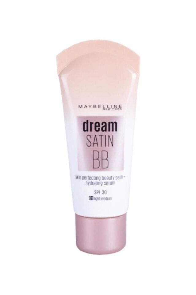 Maybelline BB Krem - Dream Satin BB Cream Medium 30 ml 03 Light Medium Açık Orta Ton