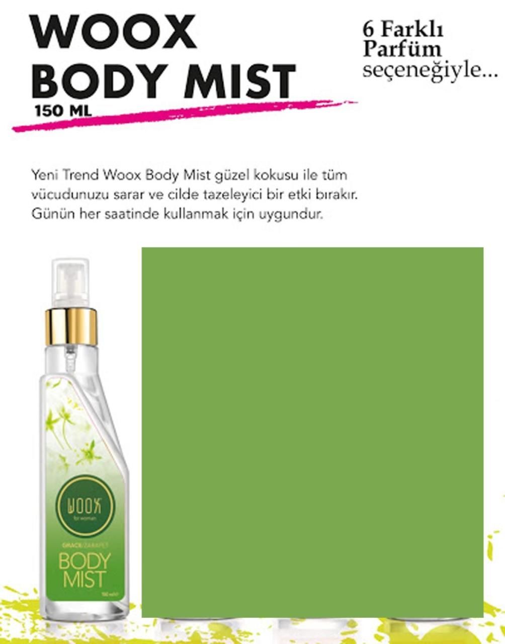 Woox Formen Nature Doğa Body Mist 150 Ml