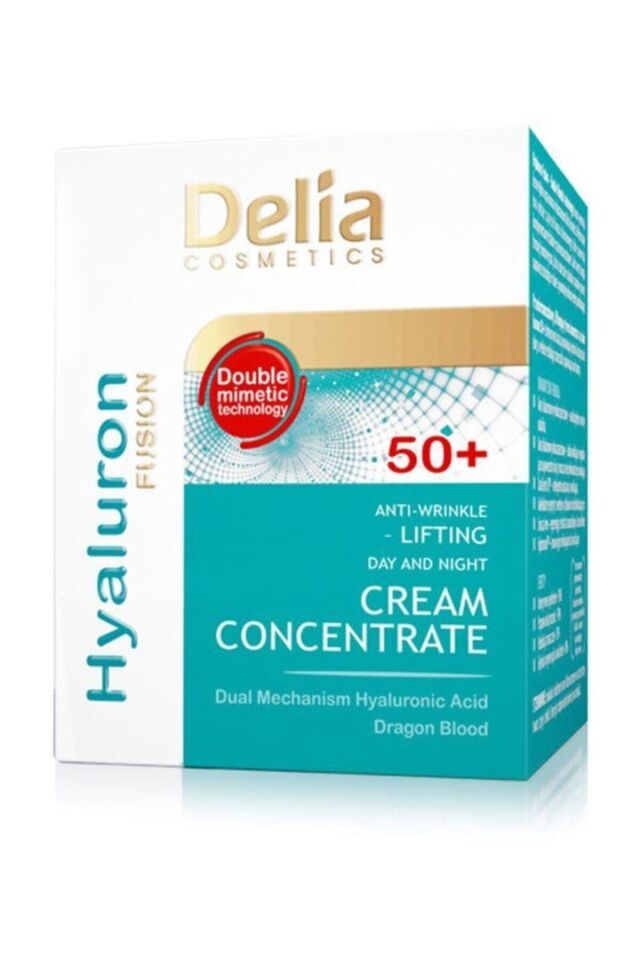 Delia Kırışıklık Karşıtı 50ml Gece ve Gündüz Kremi 50+ Hyaluron