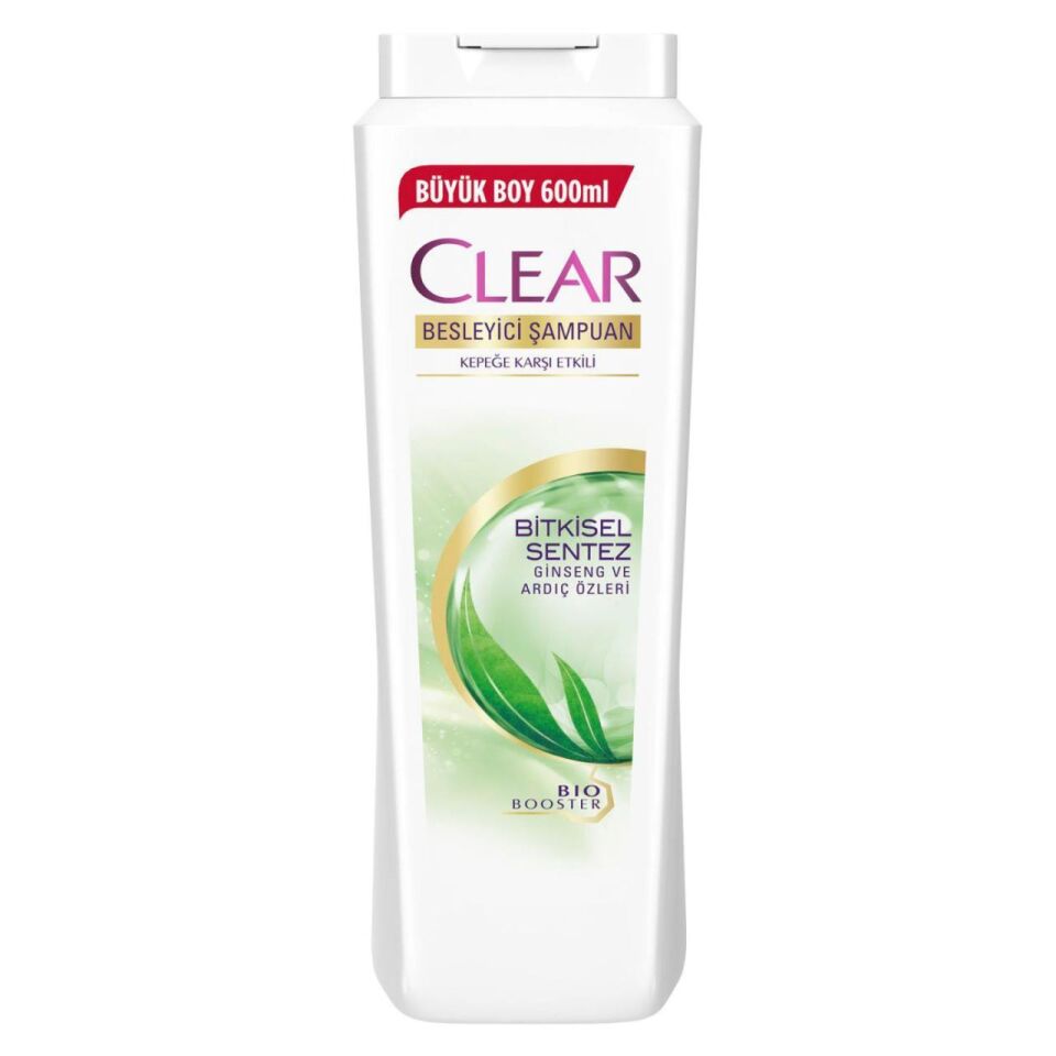 Clear Men Şampuan 600 Ml Bitkisel Sentez Kepek