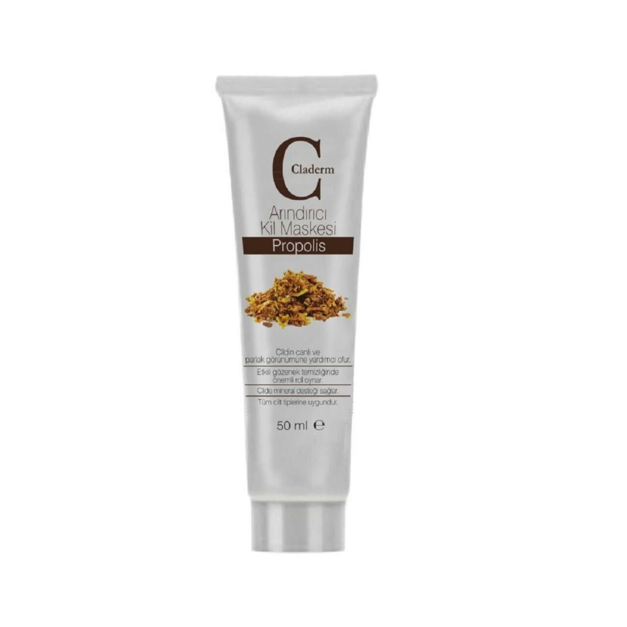 Claderm Arındırıcı Kil Maskesi 50 Ml Propolis