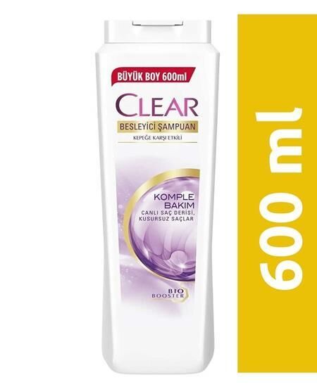 Clear Men Şampuan 600 Ml Komple Bakım