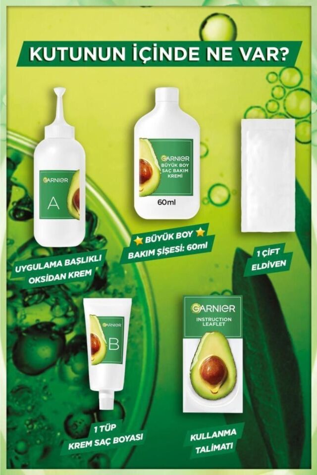Garnier Nutrisse 8N Bal Köpüğü Yoğun Besleyici Kalıcı Krem Saç Boyası