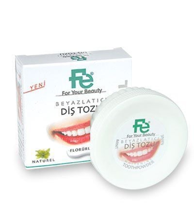 FE Smokers Beyazlaştırıcı Diş Tozu 55g - Nane