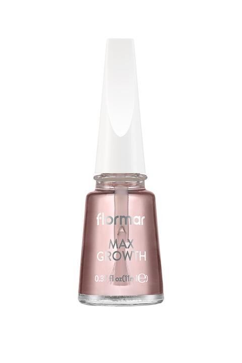 Flormar Max Growth Besleyici ve Uzamaya Yardımcı Oje Bazı-Tırnak Cilası  000 MAX GROWTH REDESIGN BC