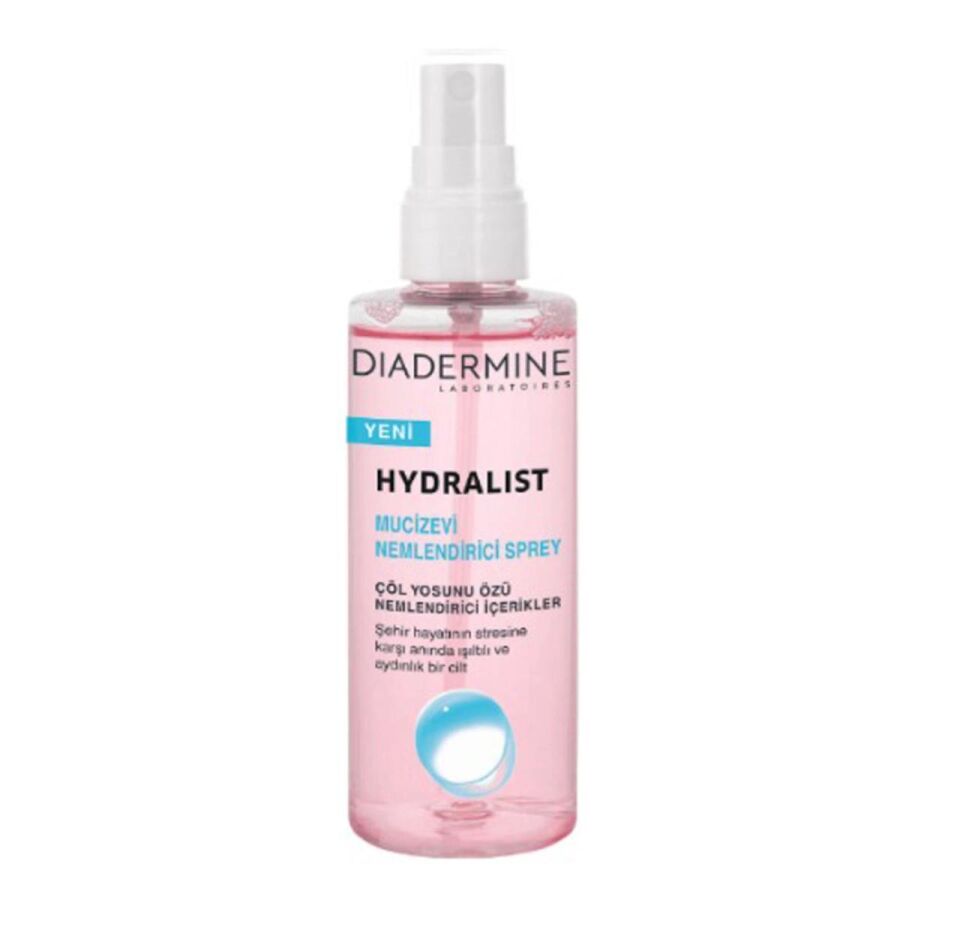 Diadermine Mucizevi Nemlendirici Bakım Spreyi - Hydralist Mist 100 ml
