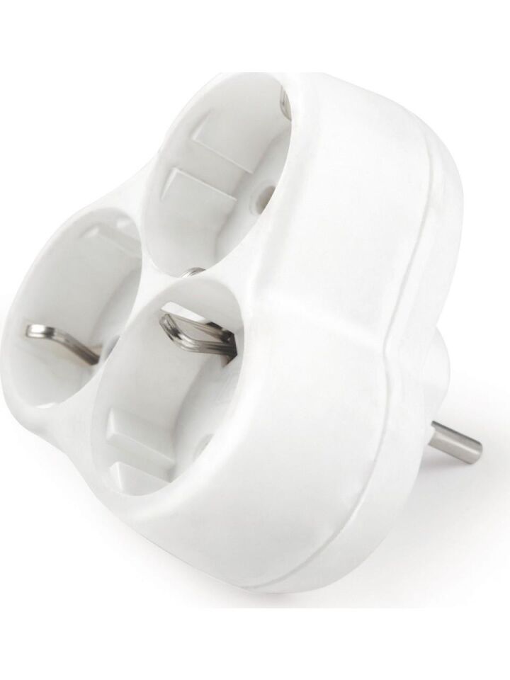 Elbi 3lü Üçlü Topraklı Grup Priz Yonca Golyat Kablosuz