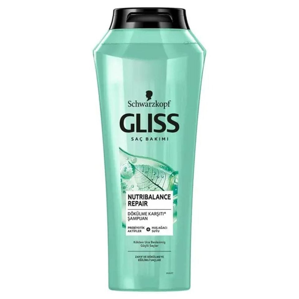 Gliss Şampuan 500 Ml Nutribalance Repair Dökülme Karşıtı Zayıf Saçlar