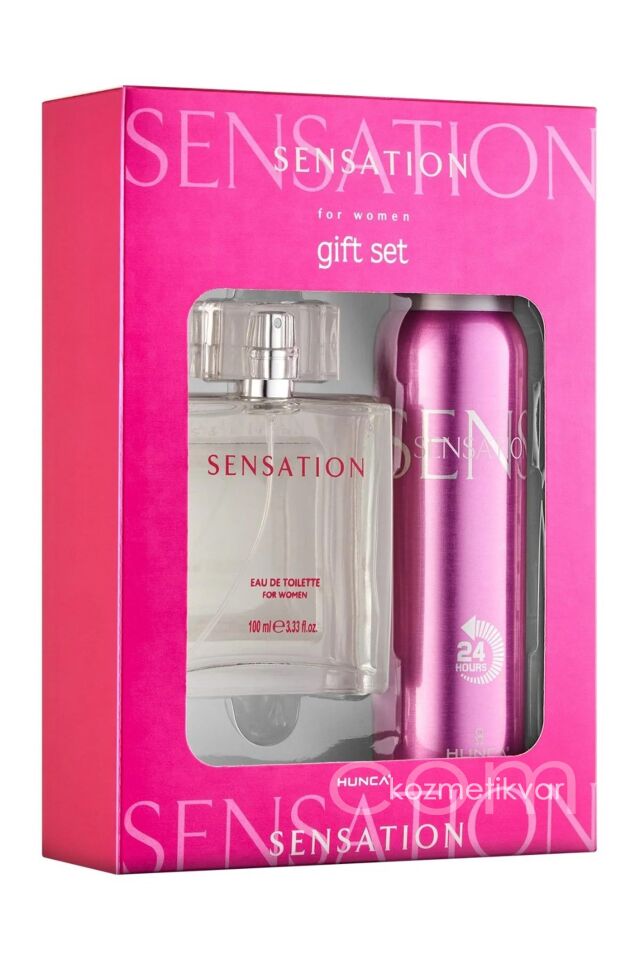 Carmina Sensation Set EDT 100 Ml + Deodorant 150 Ml Kadın Parfümü