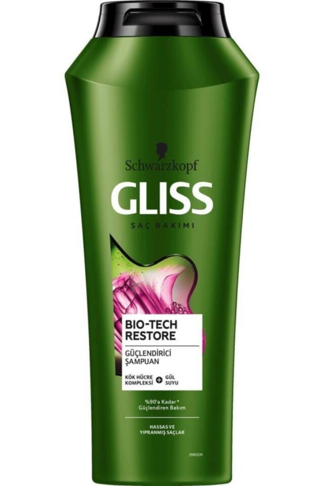 Gliss Şampuan 500 Ml Bio-tech Restore Güçlendirici