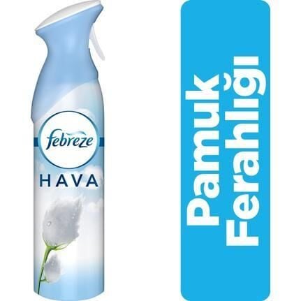 Febreze Hava Ferahlatıcı Sprey Oda KokusuTemiz Çarşaf Pamuk Ferahlığı 300 ml