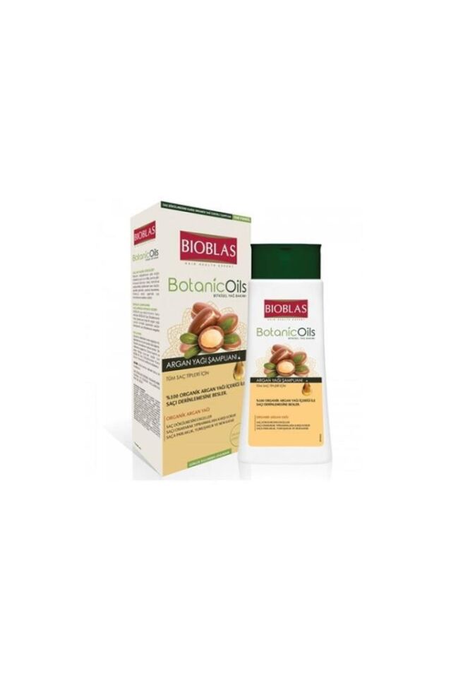 Bioblas Botanic Oils Şampuan 360 ml Argan Tüm Saçlar İçin Onarıcı ve Besleyici HEDİYELİ
