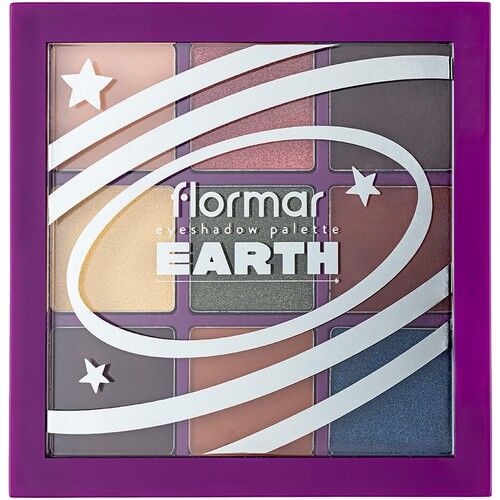 Flormar Flormar-Göz Farı ve Far Paleti - Colors Of Galaxy Eyeshadow Palette 003 Earth
