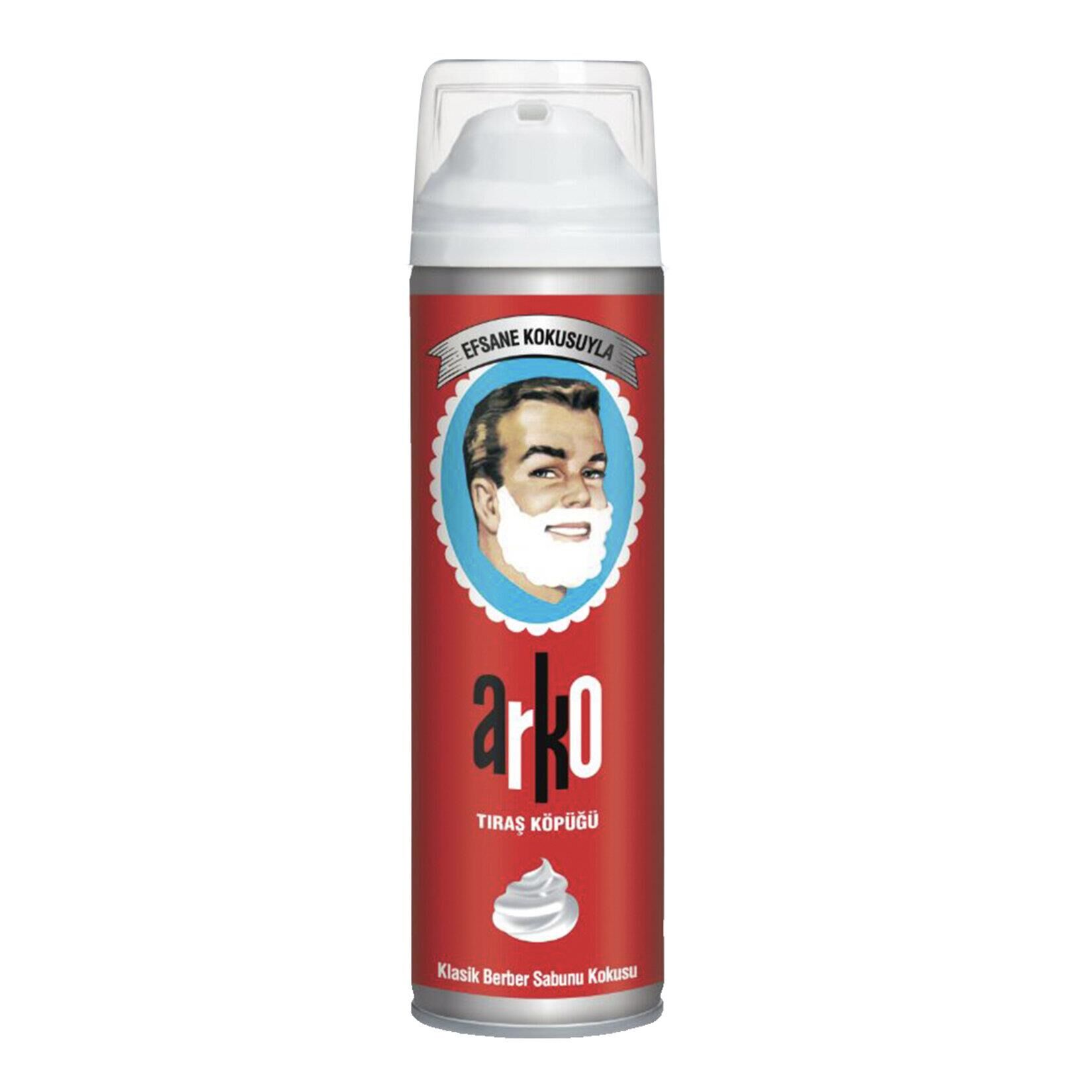 Arko 60. Yıl Özel Efsane Berber Sabunu Kokulu Tıraş Köpüğü 200 Ml 8690506565701