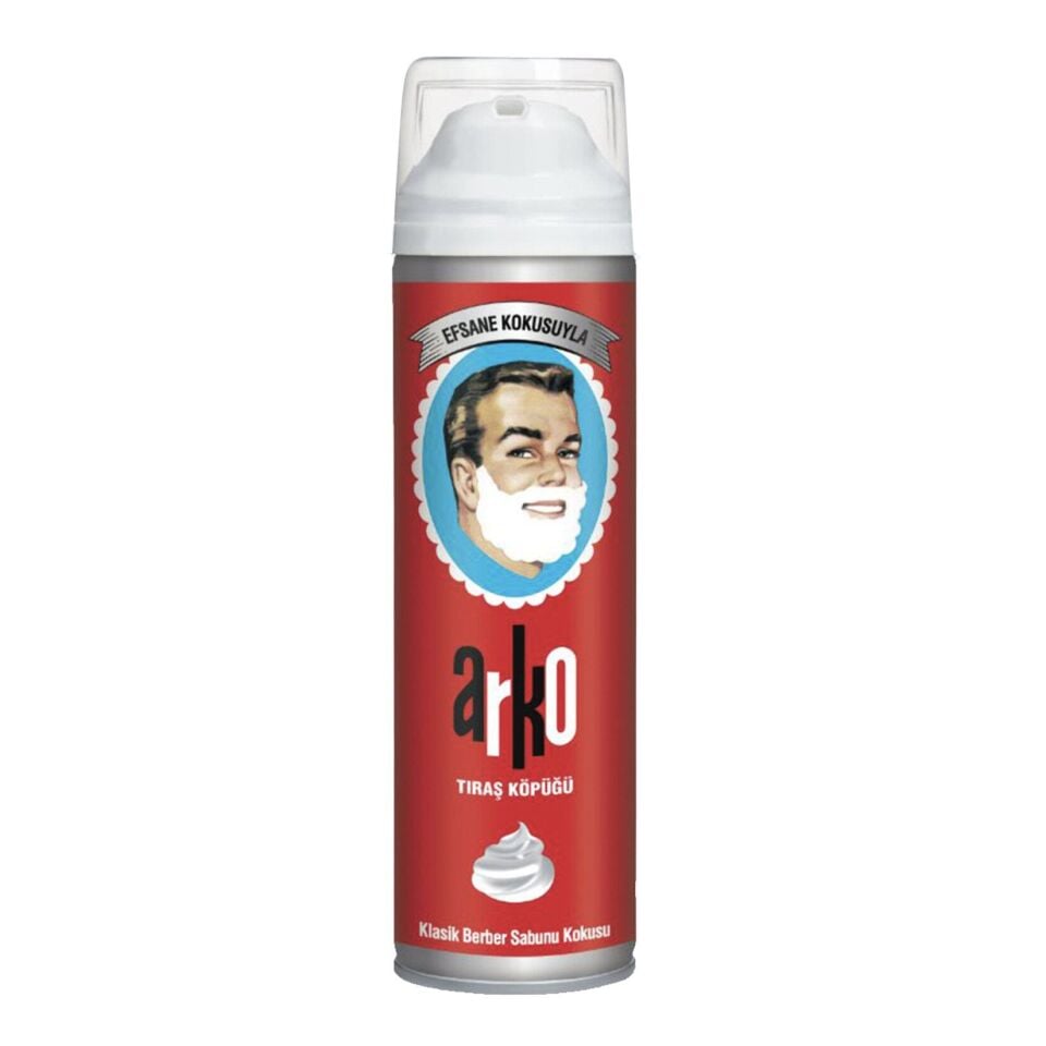 Arko 60. Yıl Özel Efsane Berber Sabunu Kokulu Tıraş Köpüğü 200 Ml 8690506565701