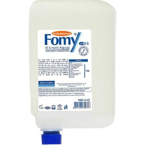 Fomy Köpük Sabun 1000 ml Standart Köpük Sabun Kartuşu