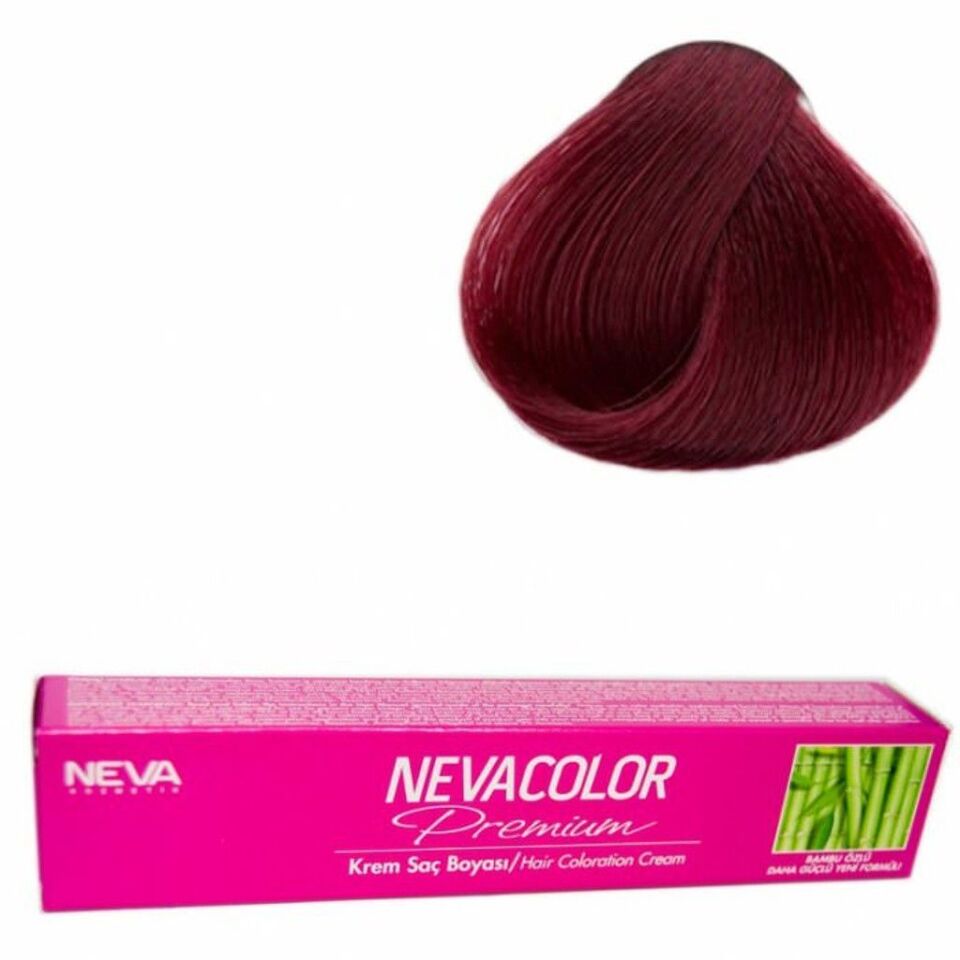 Neva Color Tüp Saç Boyası 5.20 Açık Viole  50 Gr + Oksidan Sıvısı 50 Ml