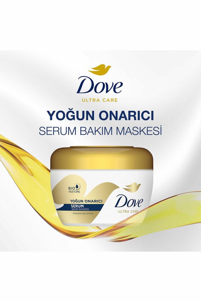 Dove 1 Minute Serum Yoğun Onarıcı Saç Bakım Maskesi 160 Ml
