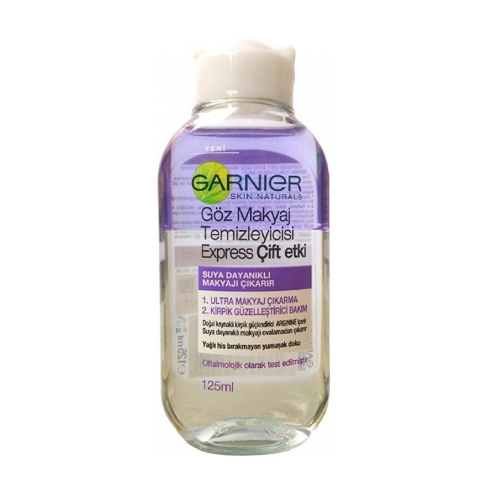 Garnier Çift Etkili Göz Makyaj Temizleyicisi 125 ml